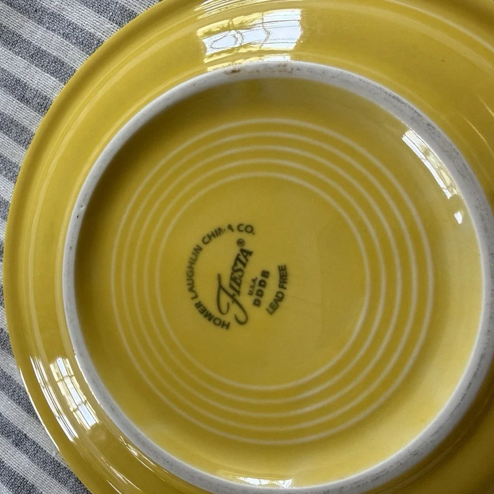 Fiesta Yellow 6 1/2